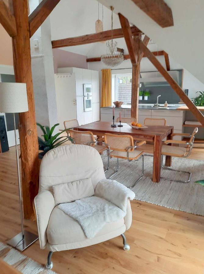 Luxurioeses Loft Mit Schoenem Blick Tremsbuettel Exterior photo